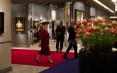 Queen Beatrix visiting the 25th edition of TEFAF